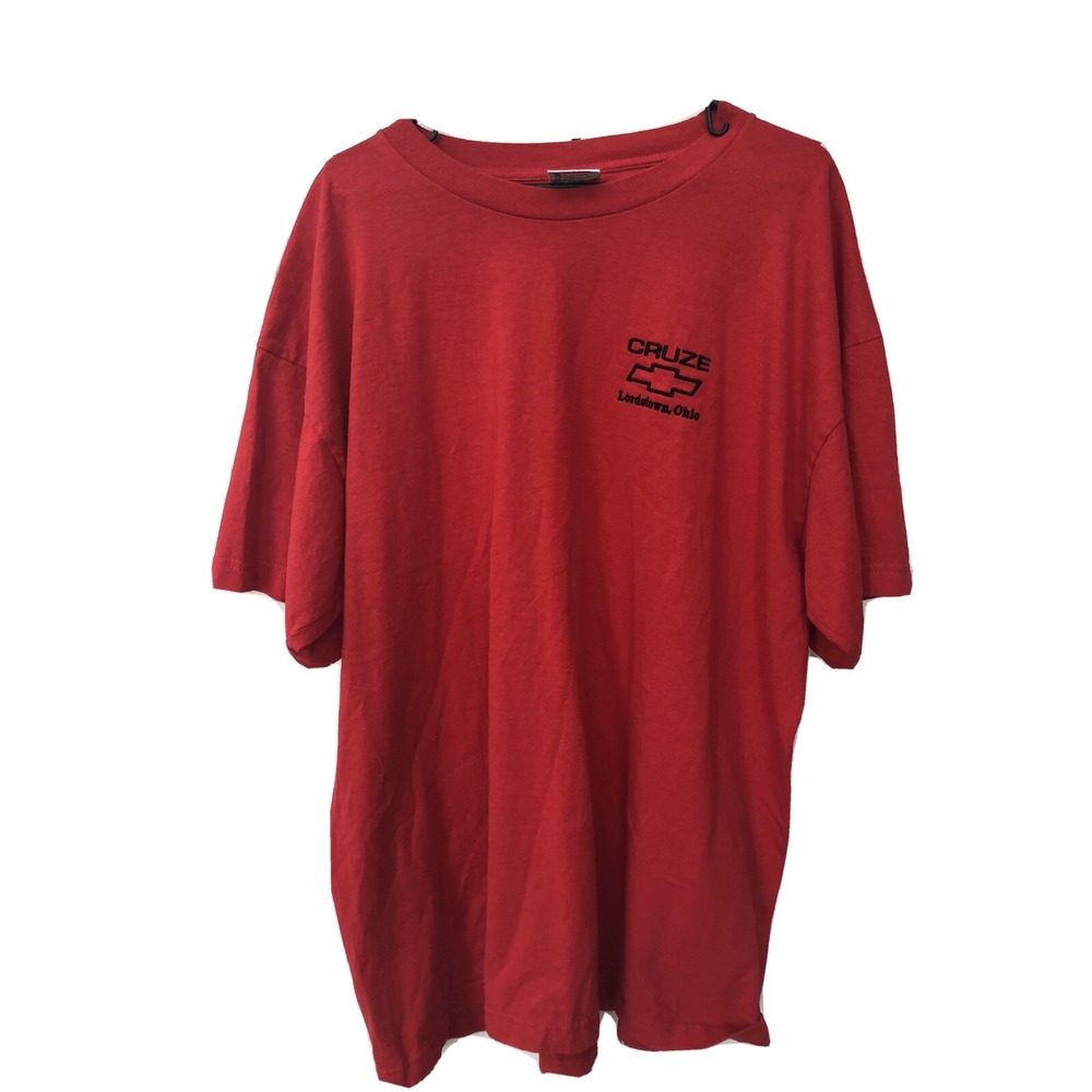 Bayside USA Chevrolet- Chevy Cruze Lordstown  Embroidered Men's T Shirt Size XXL